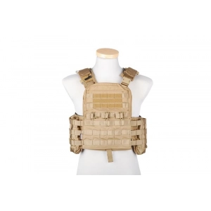 Cherry Plate Carrier Tactical Vest - Coyote