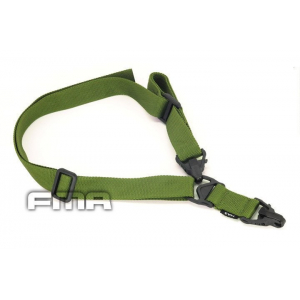 MA3 Vieno/Dviejų Taškų Diržas Airsoft Ginklui - Olive Drab