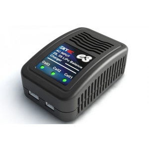 2-3S Lipo akumuliatorių pakrovėjas LiPo SkyRC E3