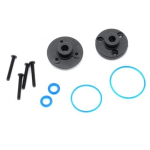Traxxas Front/Rear Differential Cover Plate w/Gaskets & O-Rings (2)