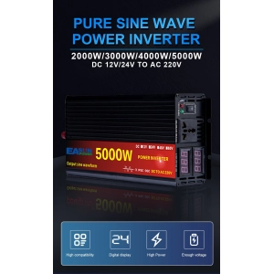 EASUN POWER Solar Power Inverter 5000W Pure Sine Wave 12V To...