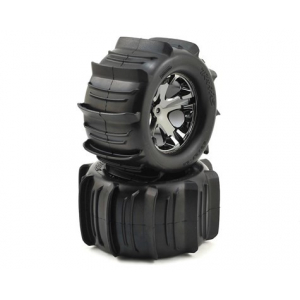 Traxxas Paddle Tires 2.8" Pre-Mounted w/All-Star Electric Rear Wheels (2)