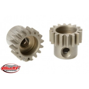 M0.6 Pinion - Short - Hardened Steel - 16 Teeth - Shaft Dia. 3.17mm