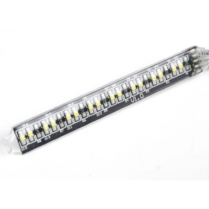 White LED Light Strip with 12 Flashing Modes & Remote Contro...