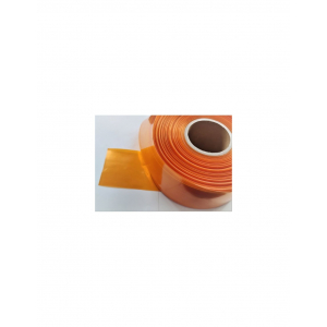 95mm termovamzdelis - permatoma oranžinė (1m)