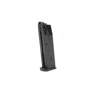 Low-Cap 25 BB Gas Magazine for WE M9/M92F Replicas - Black