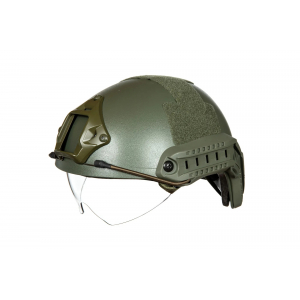  X-Shield MH helmet replica with goggles - Olive