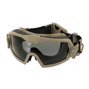 PROTECTIVE GOGGLE MOD.2 WITH BUILT-IN ANTI-FOG FAN - DARK EARTH [FMA]