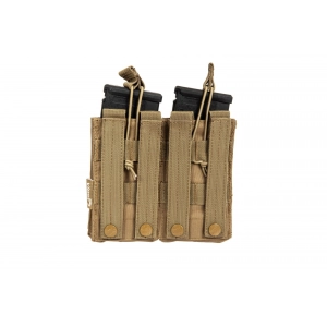 Quick Release Pouch for 2 M4/M16 type magazine - Coyote