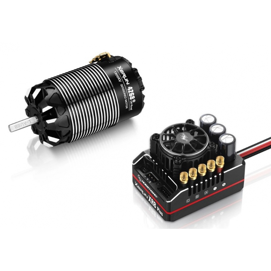 Hobbywing COMBO XERUN XR8 Plus G2S-4268-1900KV variklio ir ESC sistema