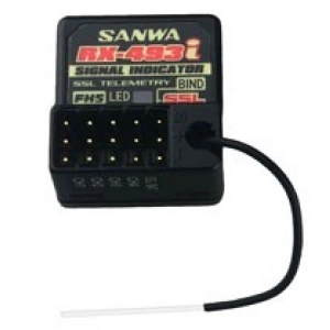 Sanwa MT-R Radio + RX-493i Receiver