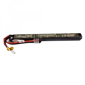 Gens ace 25/50C 1350mAh 3S1P 11.1V Airsoft Gun Lipo akumuliatorius su T jungtimi