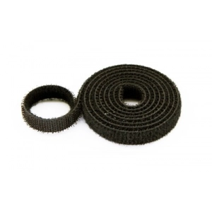 30mm Wide Velcro (loops & hooks integrated) 0.5 Meter - Blac...
