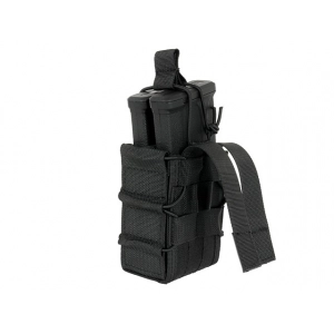 MOLLE DOUBLE RIFLE MAG SPEED POUCH - BLACK