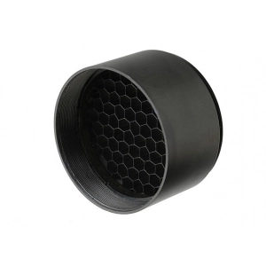 ANTI-REFLECTION LENS COVER FOR 50MM RIFLESCOPE - BLACK