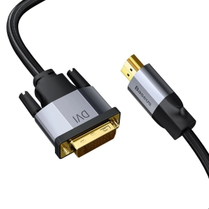 Baseus Enjoyment Series HDMI 4K Male To DVI Male Cable 2m Da...