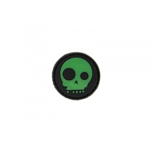3D patch – Funny Skull - black