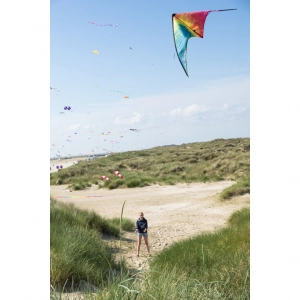 Bebop Geo - Stunt Kite, age 8+, 60x145cm, incl. 20kp Polyest...