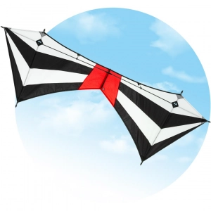 Meteor - Quadline Kites, age 12+, 76x200cm, incl. 50kp Dynee...