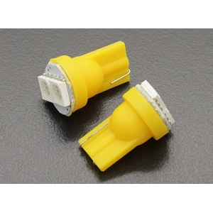 LED Corn Light 12V 0.4W (2 LED) Yellow (2pcs) [128]