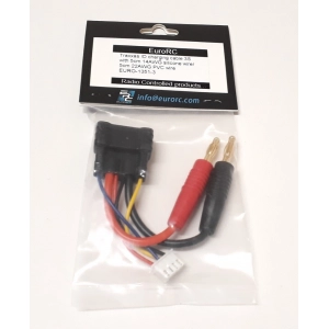 Traxxas ID Male To 4mm Bullet + XH - 3S - Charging Cable 5cm...