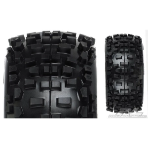 Proline Badlands 3.8" All Terrain Tires Mounted Mounted on D...