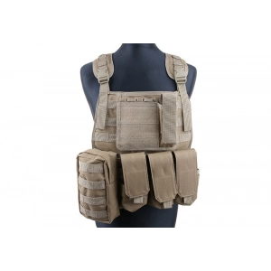 MBSS Plate Carrier type Tactical Vest – Coyote