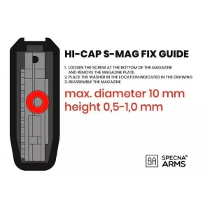 380BBs S-Mag Hi-Cap magazines - black