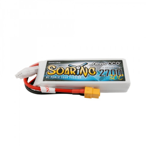 Gens ace Soaring 2700mAh 11.1V 30C 3S1P Lipo akumuliatorius su XT60 jungtimi