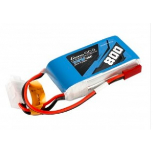 Gens ace Lipo 800mah 7.4V 45C 2S1P Lipo Battery Pack