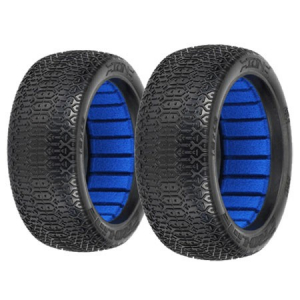 Proline 9047-17 1/8 Buggy ION Tires w/Foam, Clay (pair)