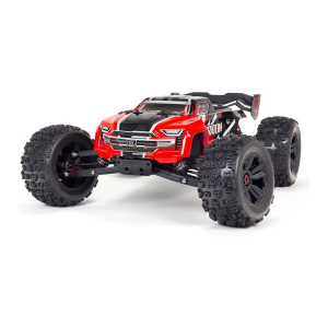 Arrma 1/8 Kraton 6S V5 BLX 4WD RTR Red Rc Automodelis