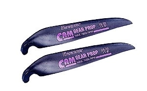 CAM-GEAR PROP 11,0x8,0 Ersatzblätter, 6mm-Hals mit 2mm Bohrung, # 1329.28.20