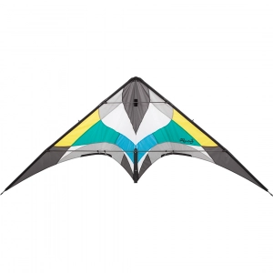 Maestro Aqua - Stunt Kite, age 14+, 95x220cm, incl. 60kp Dyneema Line 2x25m