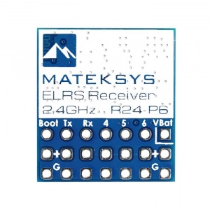 MATEKSYS ExpressLRS 2.4GHz Receiver - PWM ELRS-R24-P6