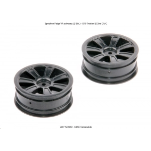 Spoke Wheel front black (2 pcs) - S10 Twister BX