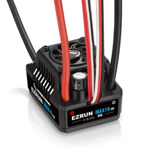 Hobbywing EzRun MAX10 G2 80A 2-3S Sensored WP 1/10 greičio reguliatorius