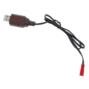 Universal USB to JST 2 Pin Female Plug Lipo pakrovėjas 1S