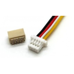 SH 1.0mm 4Pin  Male/Female jungtis su 100mm ilgio laidu