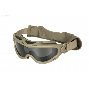Wiley X® SPEAR Dual Lens Googles - Matte Tan