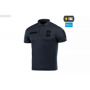 Elite Tactical Coolmax Polo Shirt XS - Dark Navy Blue - XS
