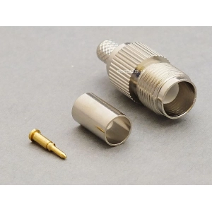 RP-TNC male connector for H-155, RF-5, RF-240 coax cable [244]