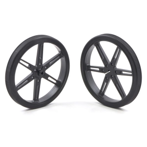 Pololu Wheel 80x10mm Pair - Black [171]