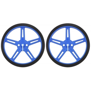 Pololu Wheel 70x8mm Pair - Blue [171]