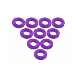 3RACING  WASHER SET M3x1.5MM  Rožinės spalvos