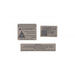 Stickers set for AN PEQ-15