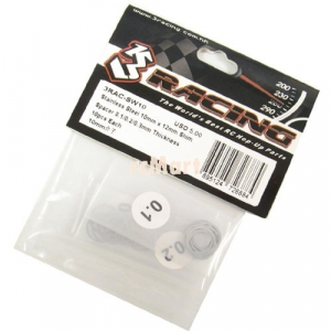 3Racing (#3RAC-SW10) Stainless Steel 10mm Shim Spacer 0.1,0.2,0.3mm Thickness