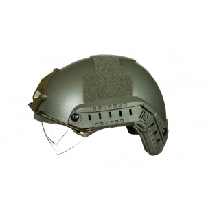  X-Shield MH helmet replica with goggles - Olive