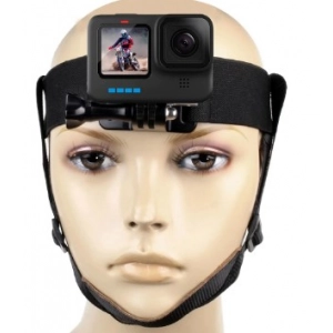 Head Strap Belt Harness Mount with Chin Strap for GoPro Hero...