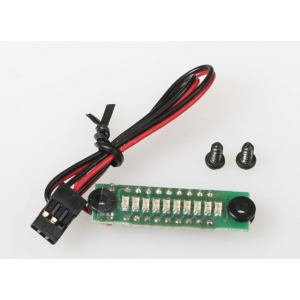 JR065/4 10LED Rx accu 4 cells indicator